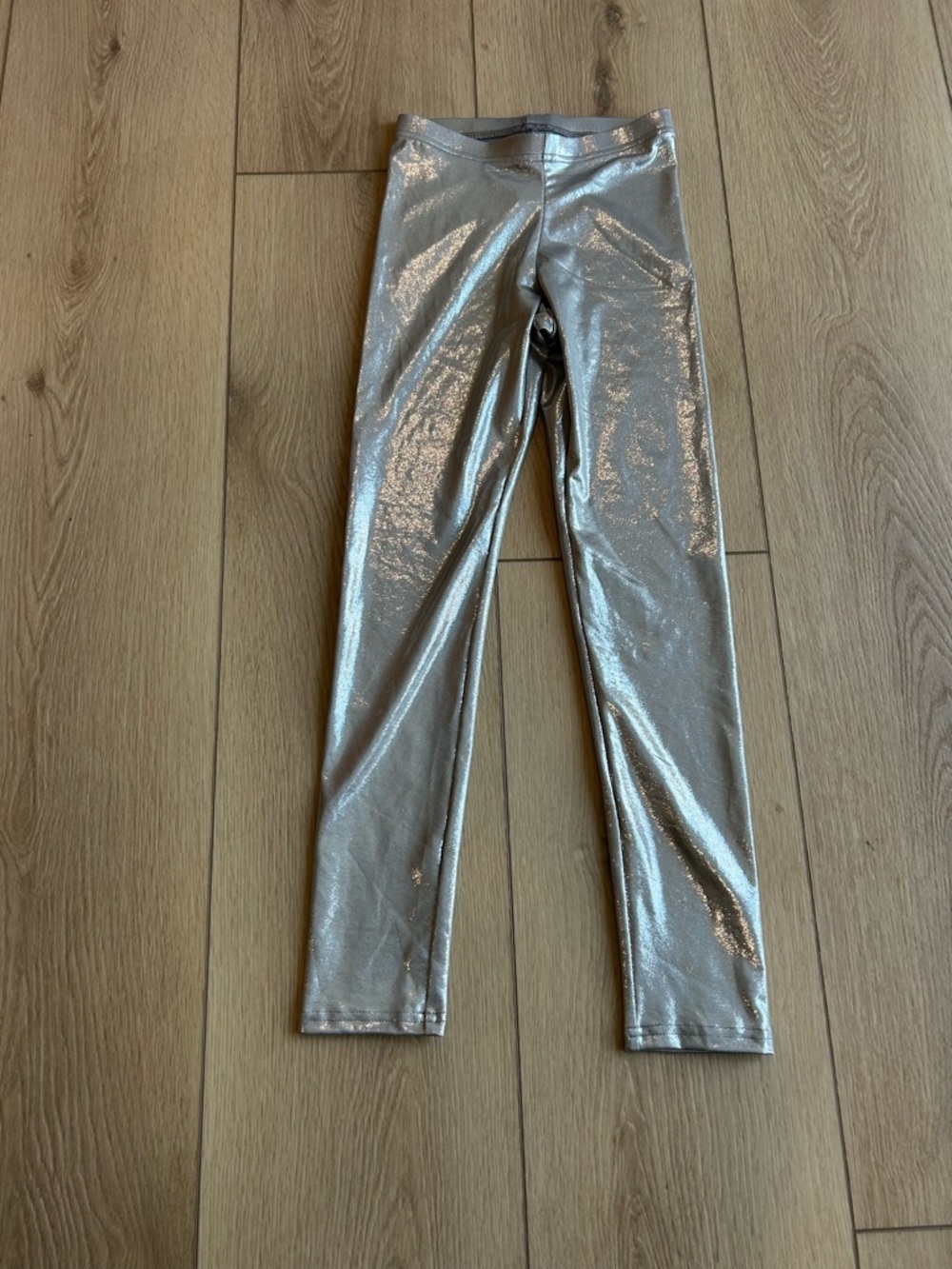 Old Navy Silver Shimmer Girls' Leggings
